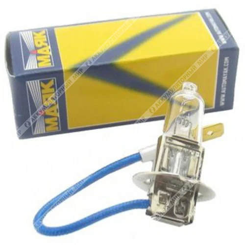 Лампа галогенная H3 12V 55W PK22s МАЯК 52320