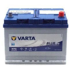 Аккумулятор VARTA Blu Dynamic EFB Asia N72 72 Ач о.п. Фото 1