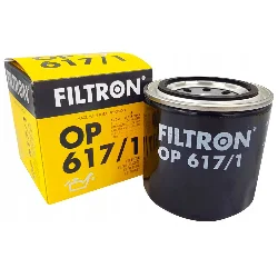 Фильтр масляный FILTRON OP617/1 (W8017, GB-124, LC-1907, SM125) HYUNDAI / KIA Фото 1