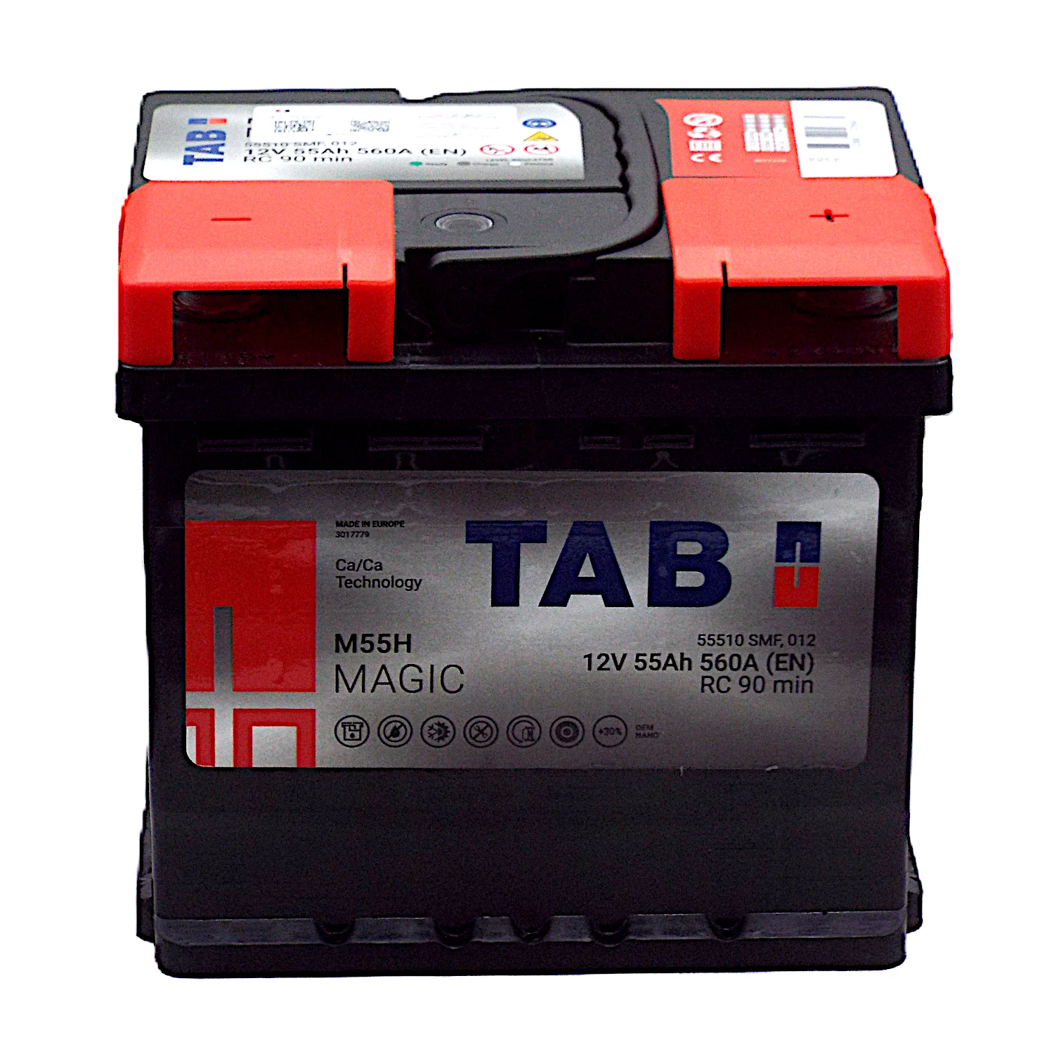 Аккумулятор TAB Magic M55H 55 Ач о.п. Фото 1