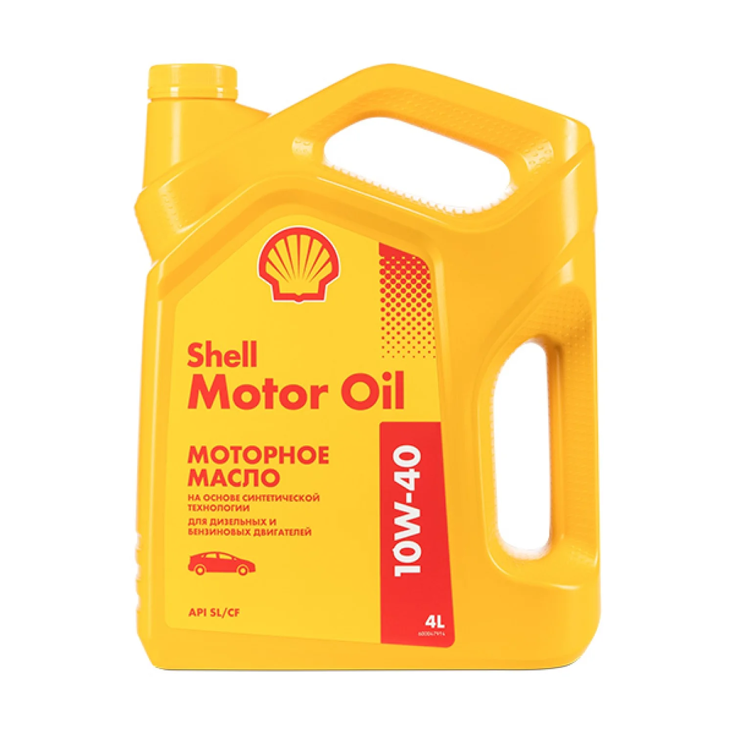 Масло моторное Shell Motor Oil 10W-40, 4л Фото 1