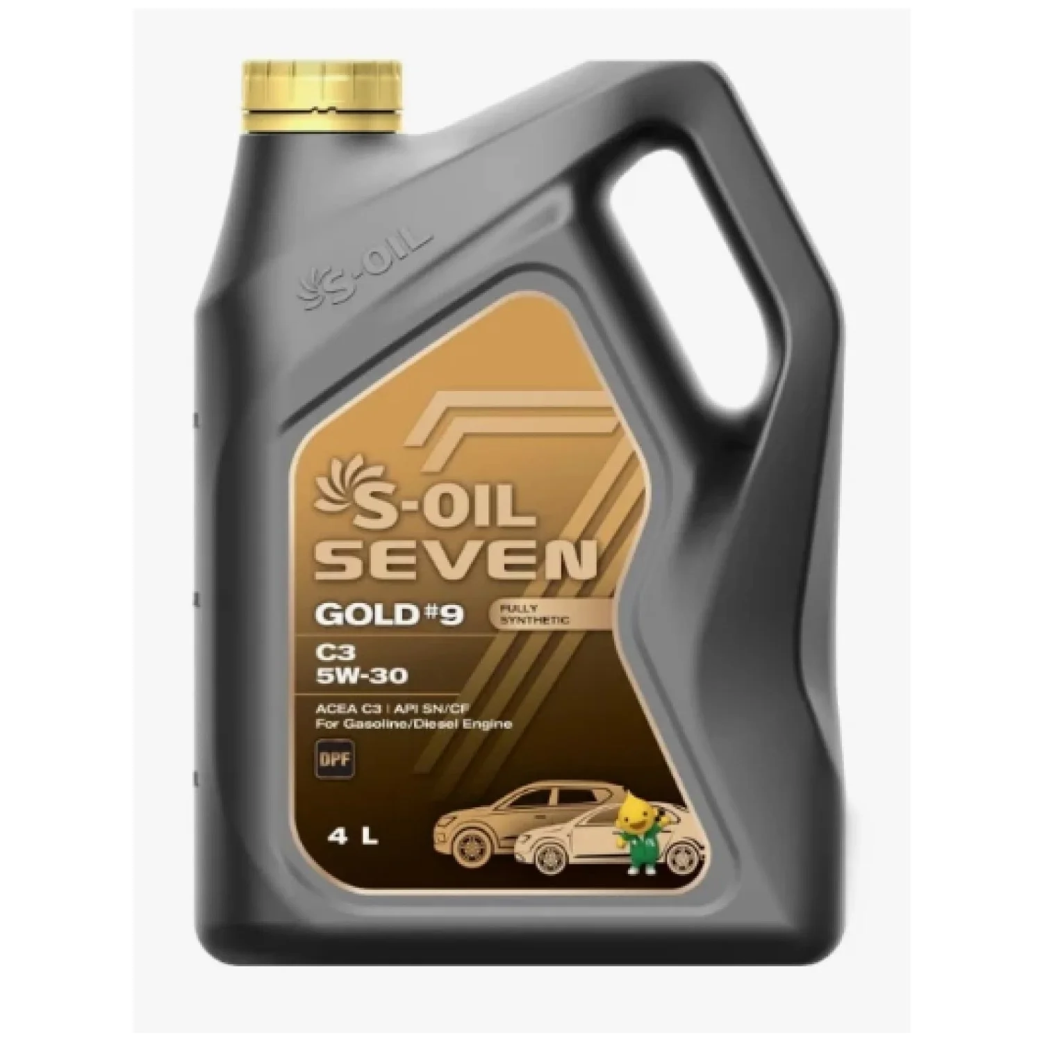 Масло моторное S-OIL Seven GOLD #9 C3 5W-30, 4л РАСПРОДАЖА Фото 1