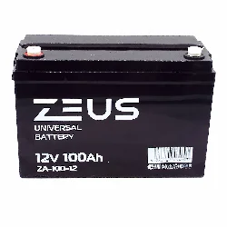Аккумулятор ZEUS ZA-100-12 (универсальный) СУПЕР ЦЕНА Фото 1