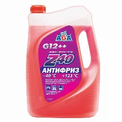 Антифриз AGA Z40 G12++ красный, 5кг Фото 1