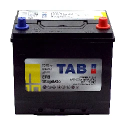 Аккумулятор TAB EFB SG65J Asia 65 Ач о.п. Фото 1