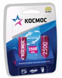 Аккумулятор Космос AA R06 2500 mAh BL*1 Фото 1