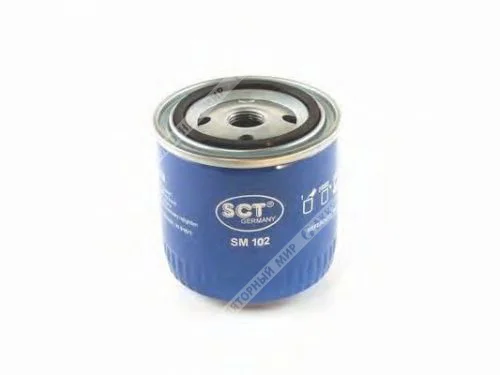 Фильтр масляный SCT SM102 (W920/21, GB-102, LC-1031) GAZ / LADA Фото 1