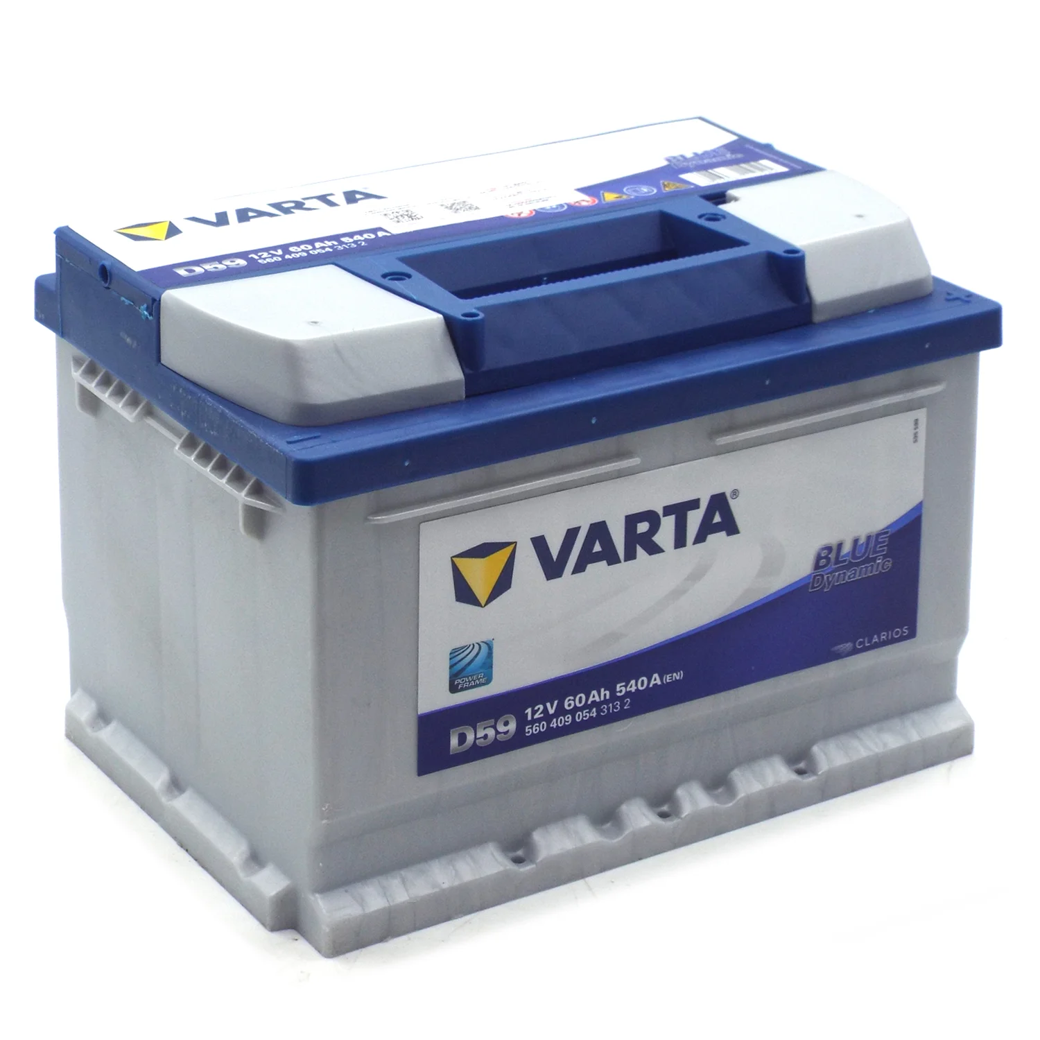 Аккумулятор VARTA Blue Dynamic D59 60 Ач о.п. РАСПРОДАЖА