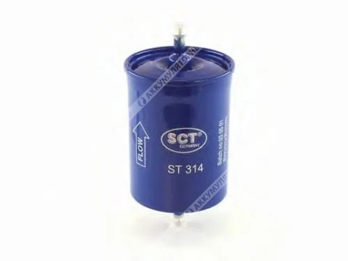 Фильтр топливный SCT ST314 (WK830/7, GB-306) GAZ / AUDI / VW Фото 1