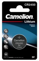 Батарейка Camelion CR2450 Lithium 3V BL*1 Фото 1