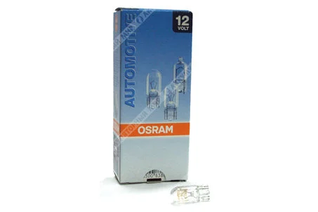 Лампа накаливания W5W 12V W2.1x9.5d OSRAM 2825