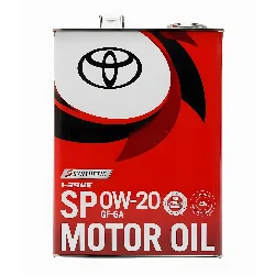 Масло моторное TOYOTA Motor Oil SP 0W-20, 4л Фото 1