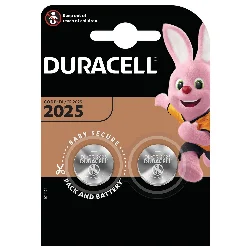 Батарейка CR2025 Duracell BL*2 Фото 1